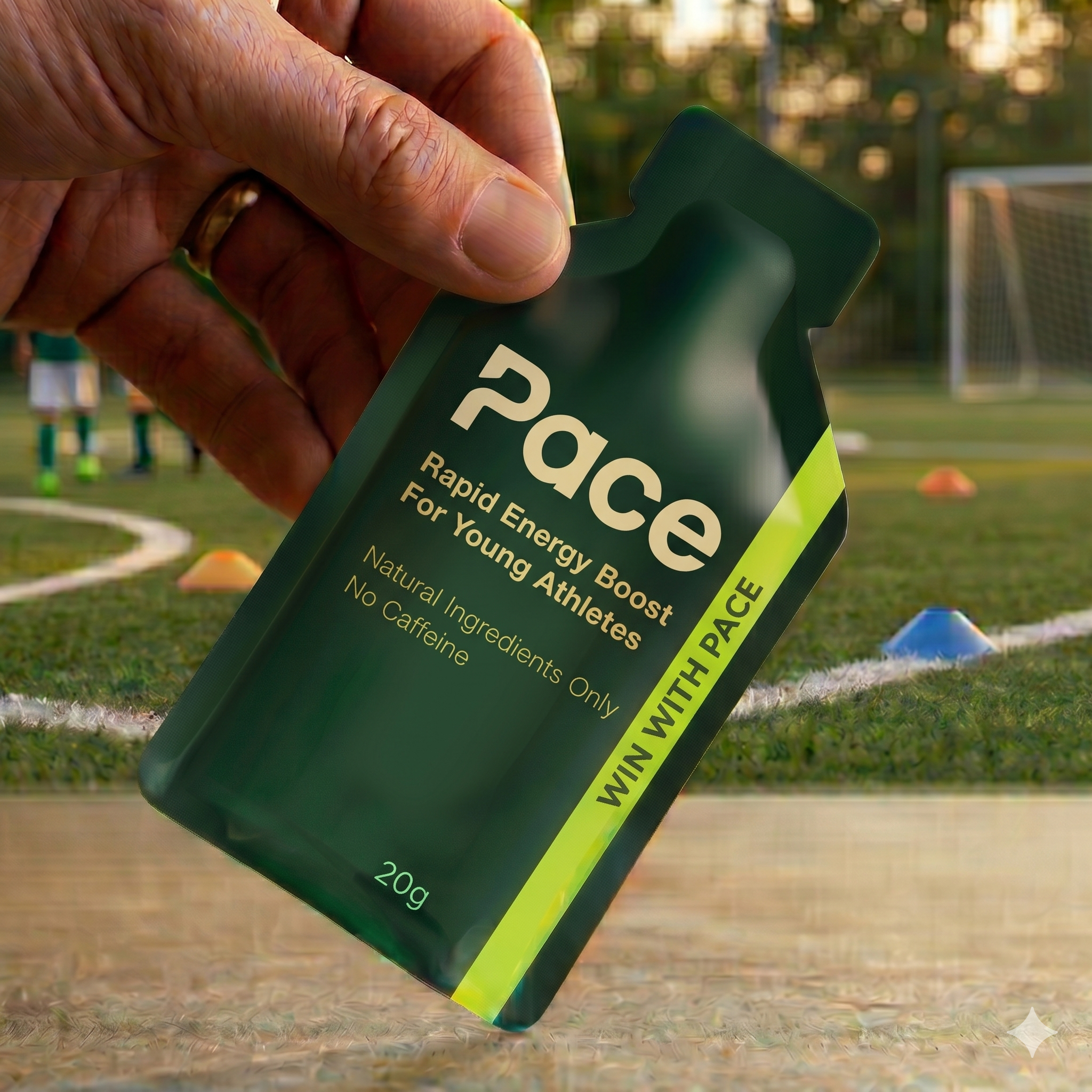 Pace energy gel pouch